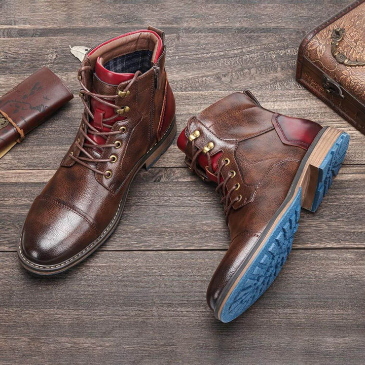 Jacob – Luxury Leather Oxford Boots