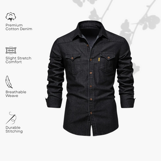 Elliott – Luxe Cotton Denim Shirt
