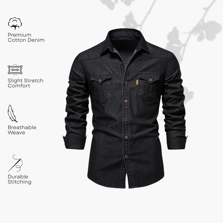 Elliott – Luxe Cotton Denim Shirt