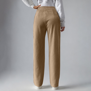 Everly - Cozy Ribbed Knit Sweatpants