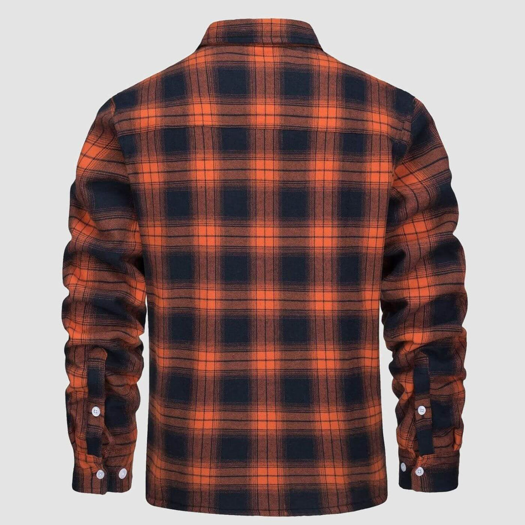 Tariq – Plaid Lined Jacket for Chilly Days