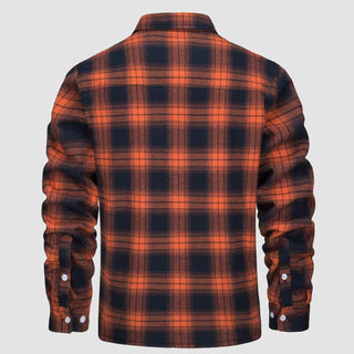 Tariq – Plaid Lined Jacket for Chilly Days