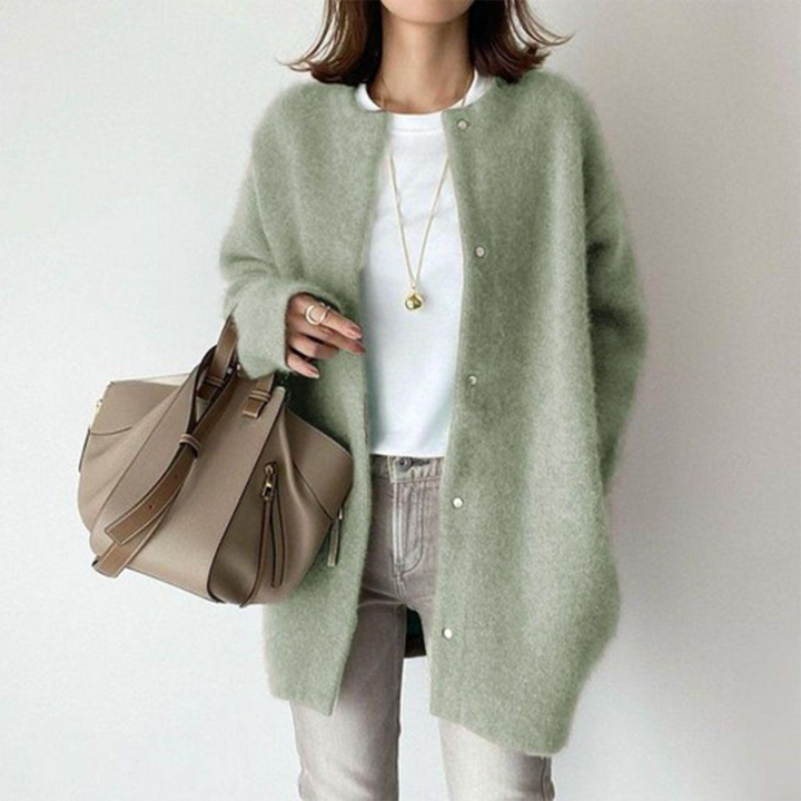 Alicia | Long Soft Knit Cardigan