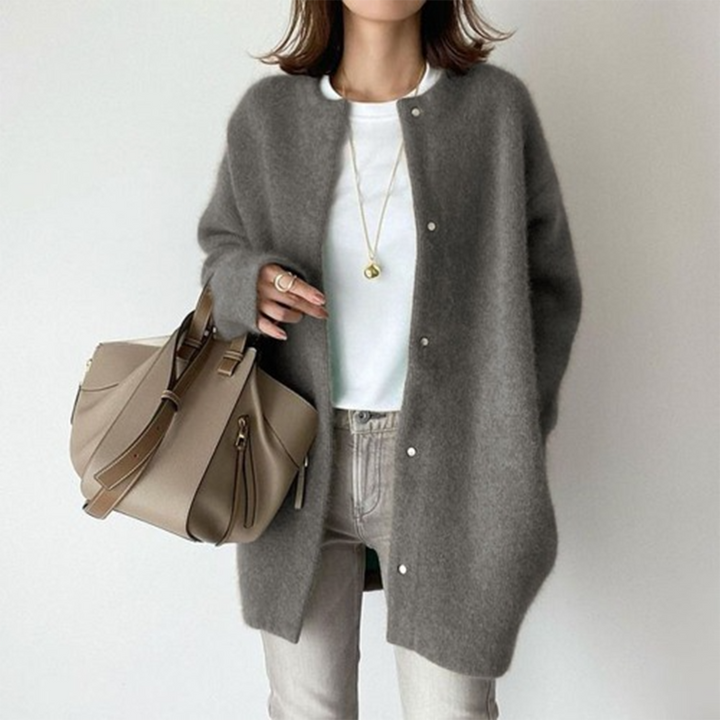 Alicia | Long Soft Knit Cardigan