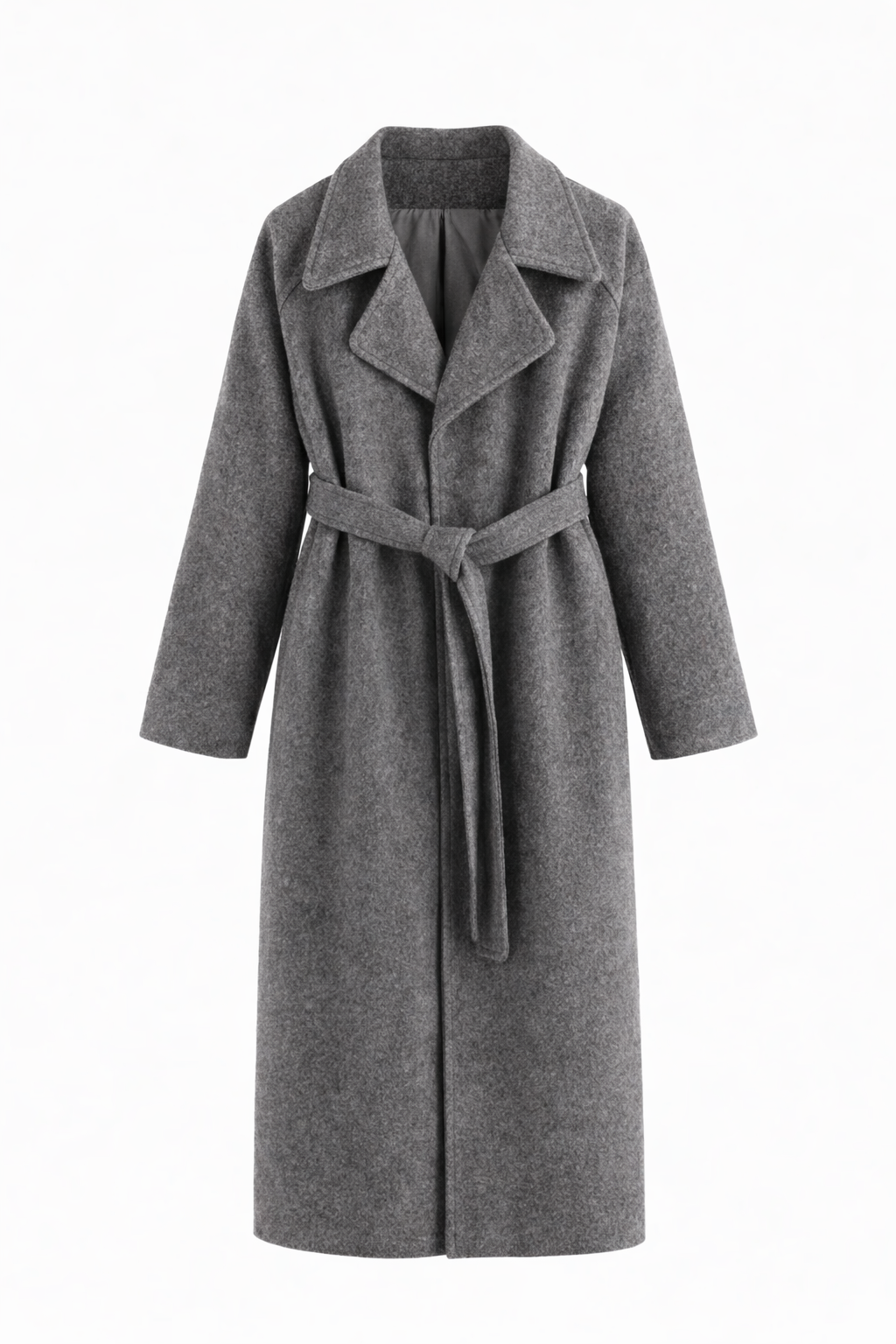 Hayley - Chic Belted Long Coat