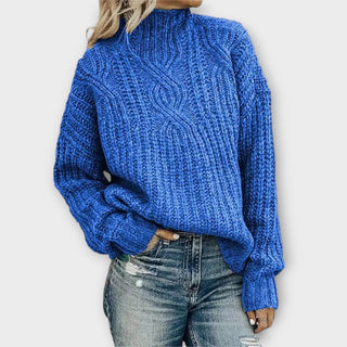 Tiffany™ - Chic High Neck Winter Knit