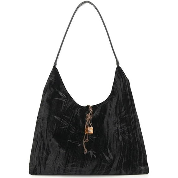 Velvet Crossbody Shoulder Bag