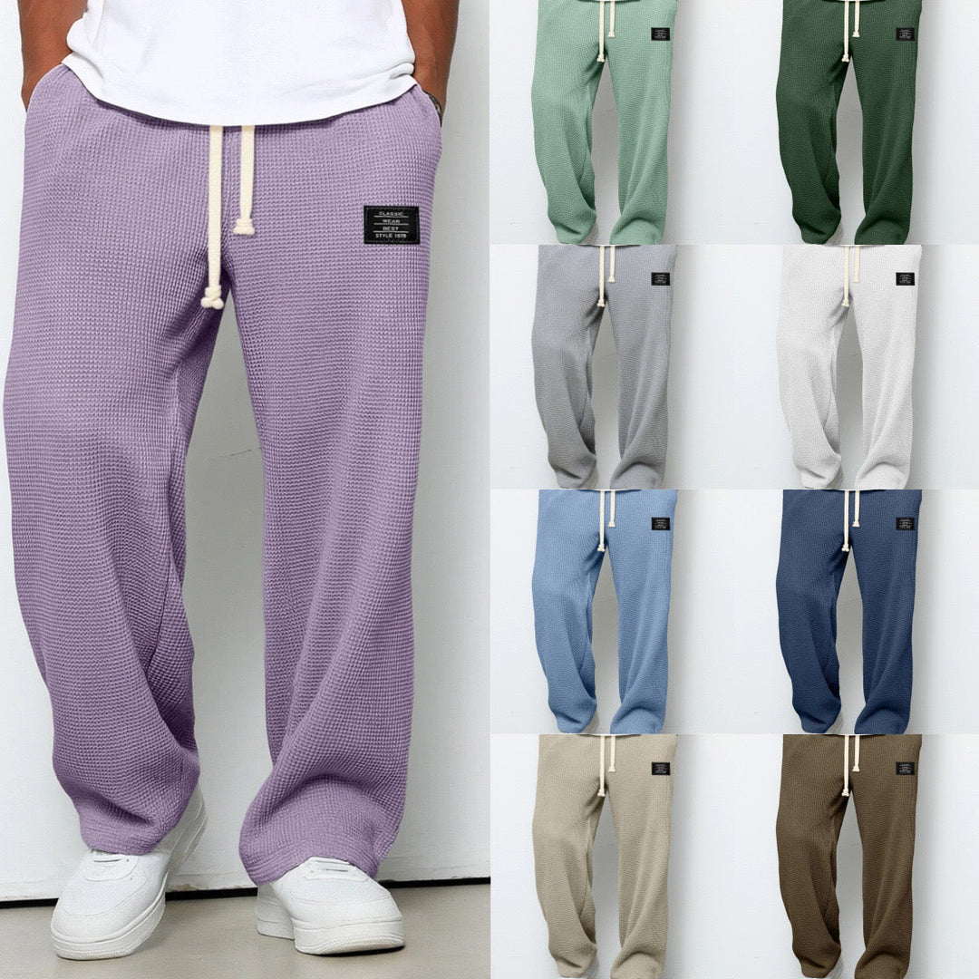 Baylor – Adjustable Waist Wide Leg Trousers