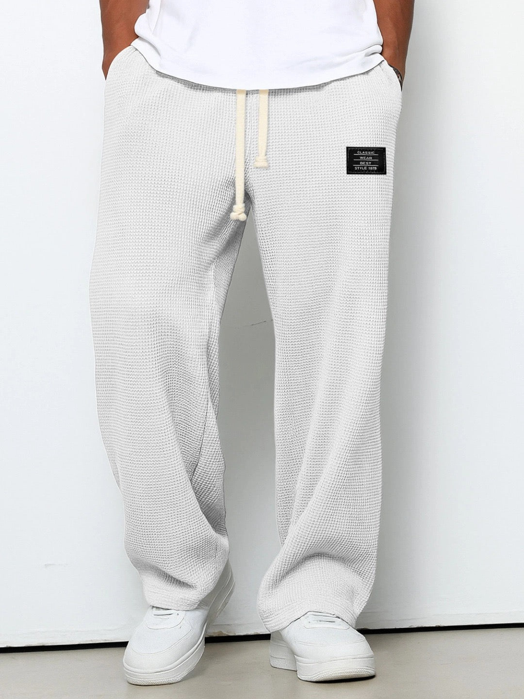 Baylor – Adjustable Waist Wide Leg Trousers