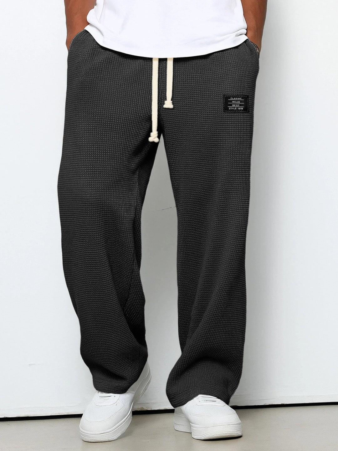 Baylor – Adjustable Waist Wide Leg Trousers