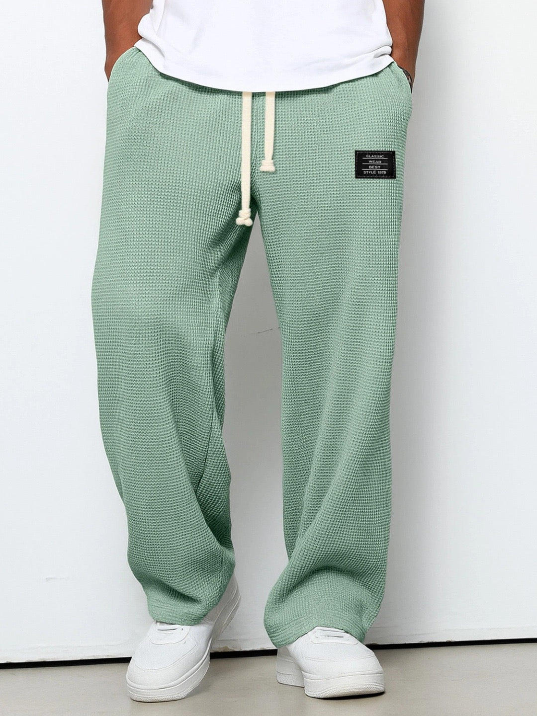Baylor – Adjustable Waist Wide Leg Trousers