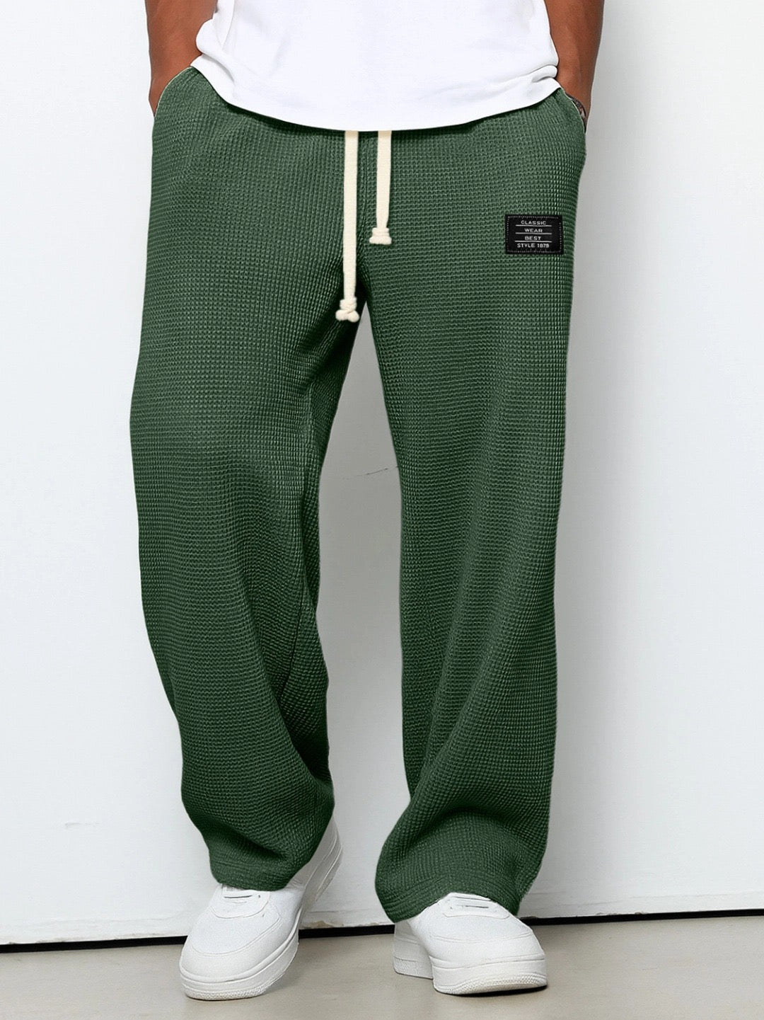 Baylor – Adjustable Waist Wide Leg Trousers