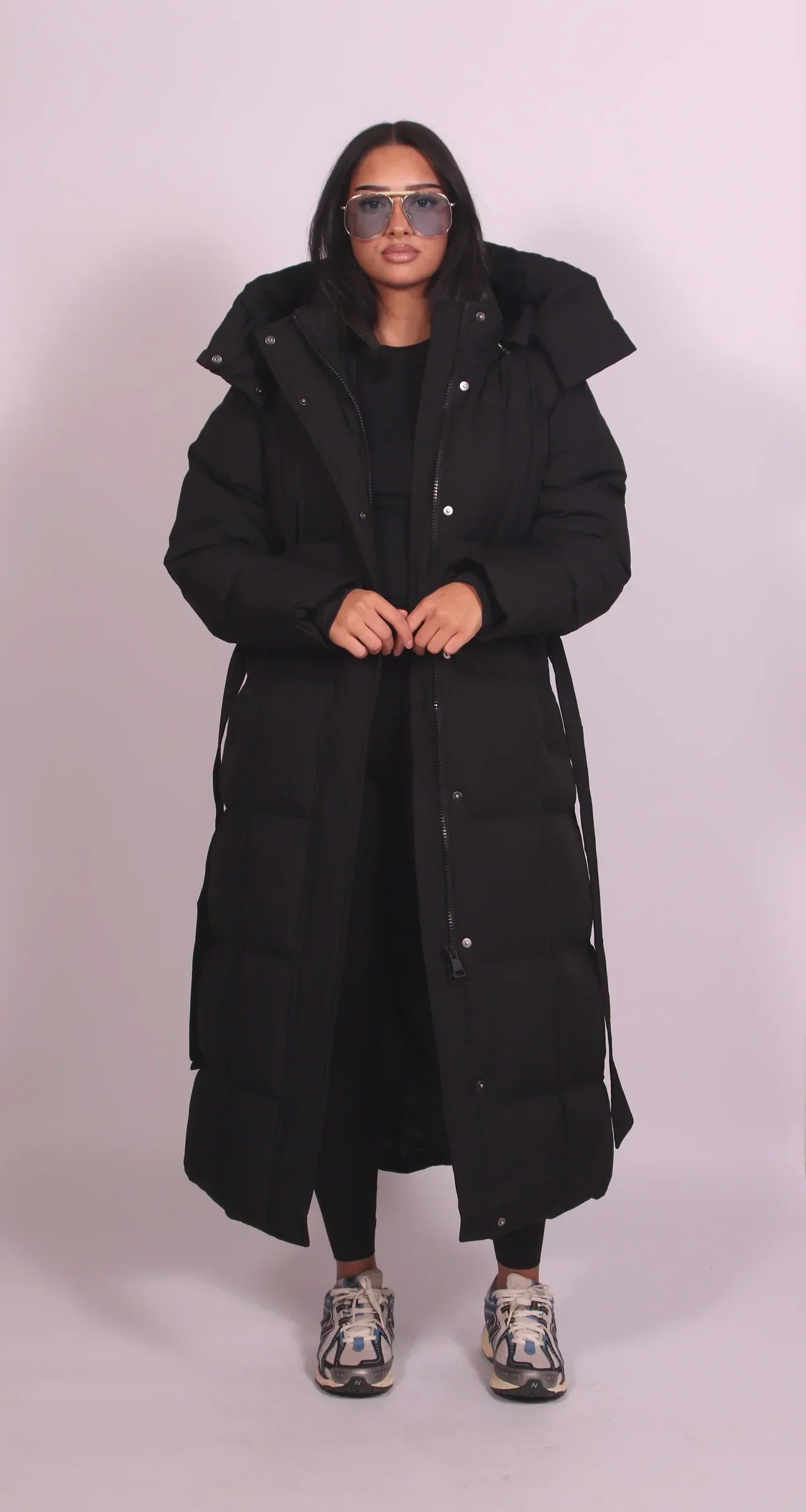 Carmen - Oversized Belted Puffer Jacket