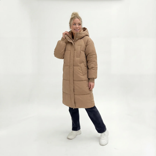 Belinda - Timeless Hooded Long Puffer Coat