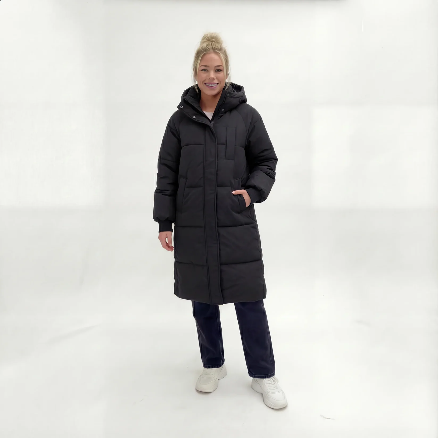 Belinda - Timeless Hooded Long Puffer Coat
