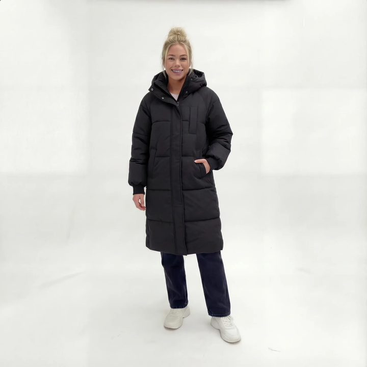 Belinda - Timeless Hooded Long Puffer Coat