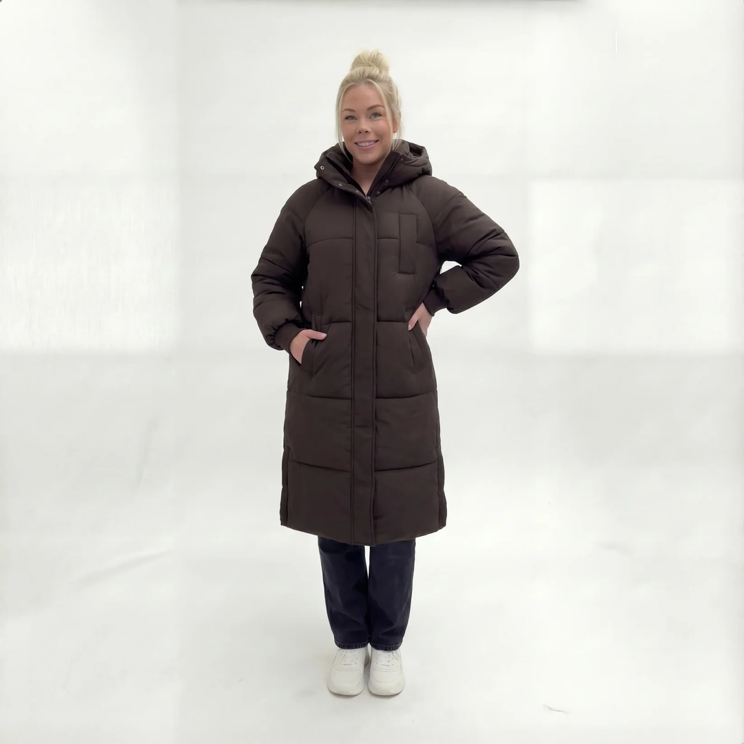 Belinda - Timeless Hooded Long Puffer Coat