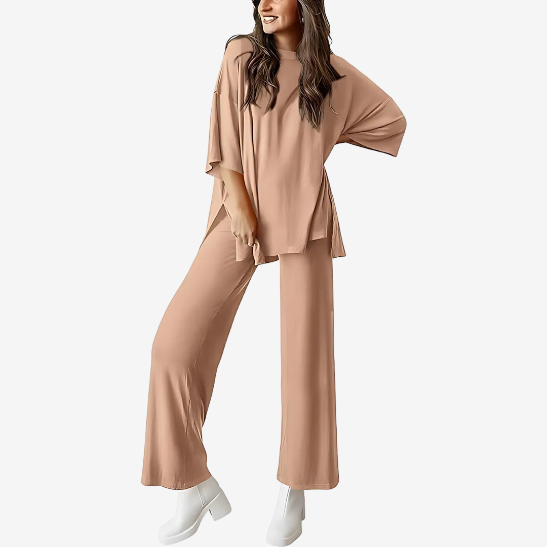 Nellie – Soft & Cozy Two-Piece Loungewear Set