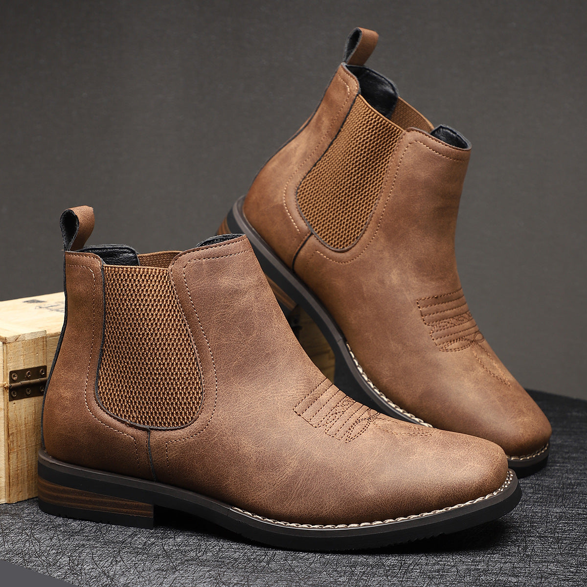 Hugo – Durable Leather Boots for Everyday Wear