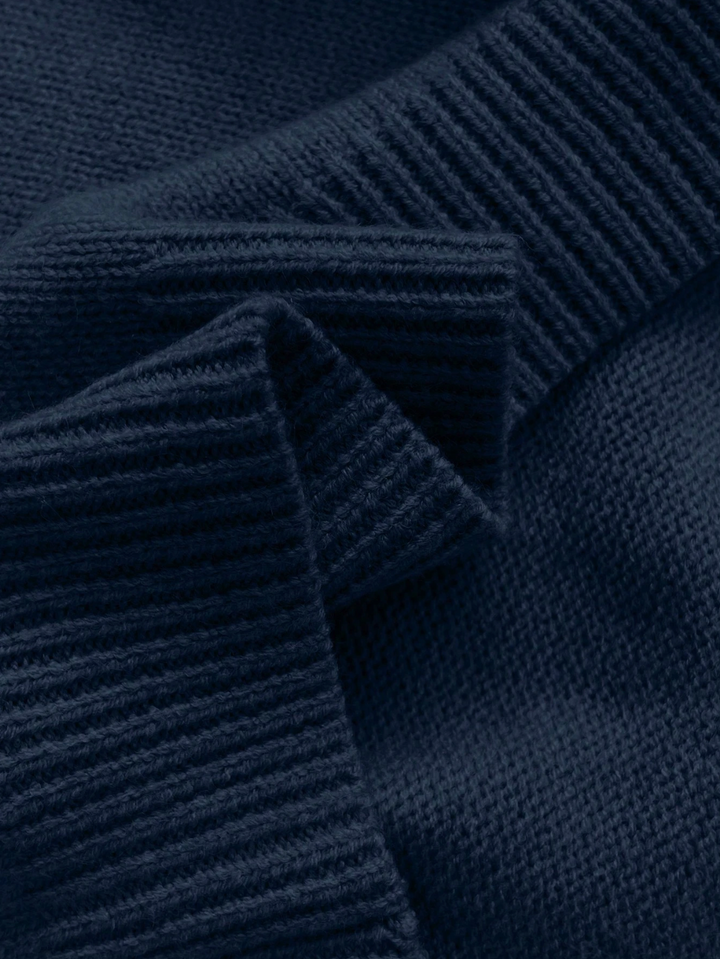 Céline | Chic Lace Collar Jumper, Cashmere Feel