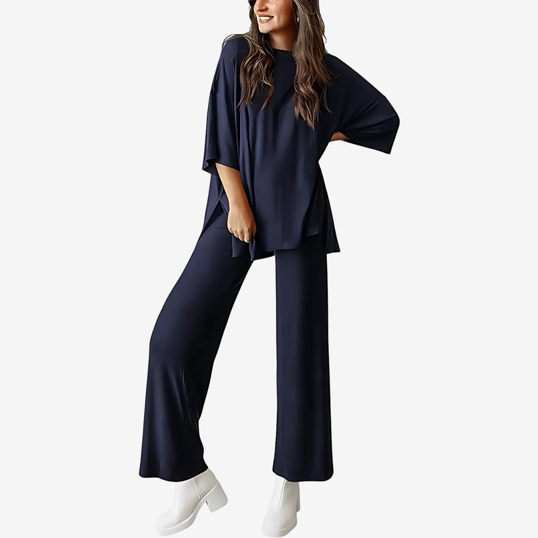 Nellie – Soft & Cozy Two-Piece Loungewear Set