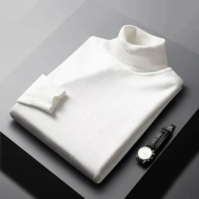 Sebastian – Luxurious Cashmere Turtleneck Sweater