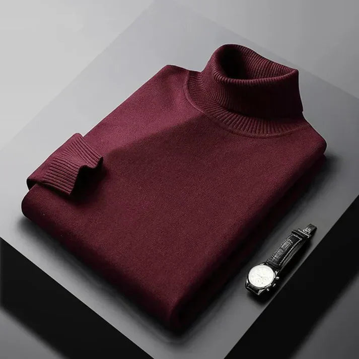 Sebastian – Luxurious Cashmere Turtleneck Sweater