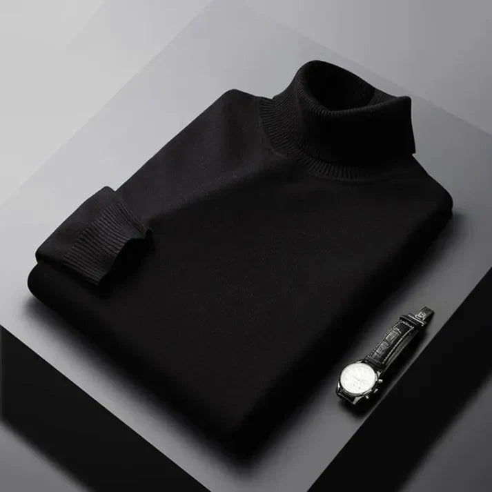 Sebastian – Luxurious Cashmere Turtleneck Sweater