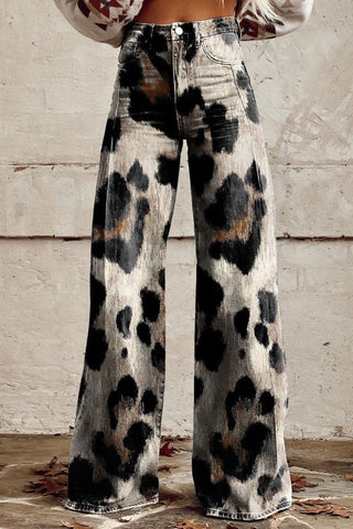 Clover – Retro Wide-Leg Bohemian Pants