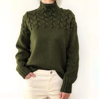 Olivia - Cozy Turtleneck Knit Sweater