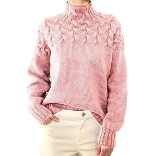 Olivia - Cozy Turtleneck Knit Sweater