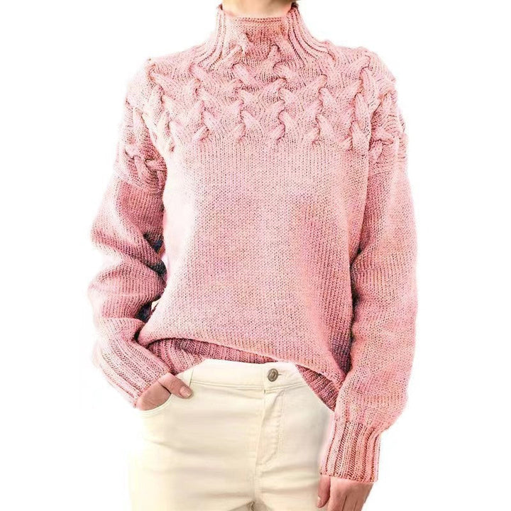 Olivia - Cozy Turtleneck Knit Sweater