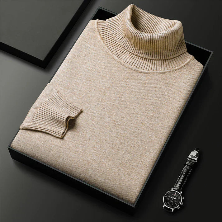Sebastian – Luxurious Cashmere Turtleneck Sweater