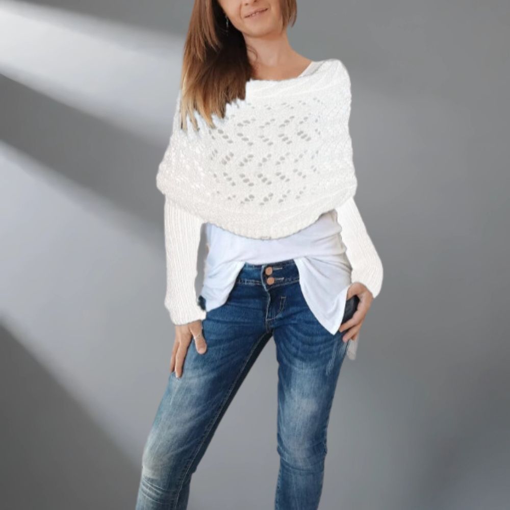 Alice – Chic and Lightweight Winter Shawl