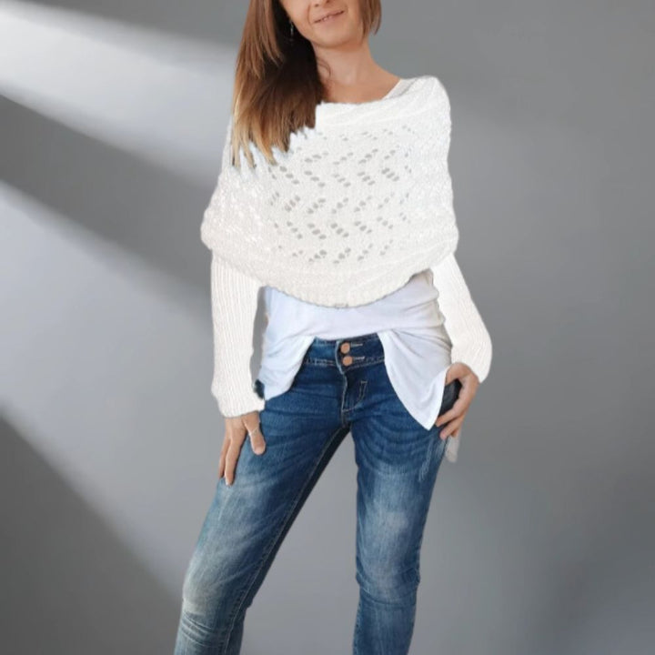 Alice – Chic and Lightweight Winter Shawl