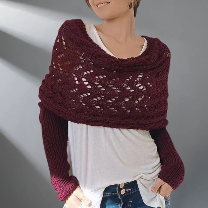 Alice – Chic and Lightweight Winter Shawl