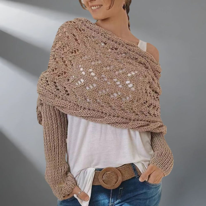 Alice – Chic and Lightweight Winter Shawl