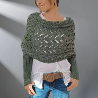 Alice – Chic and Lightweight Winter Shawl