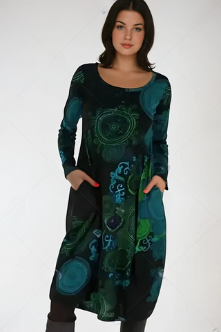 Clarissa - Boho Chic Midi Dress