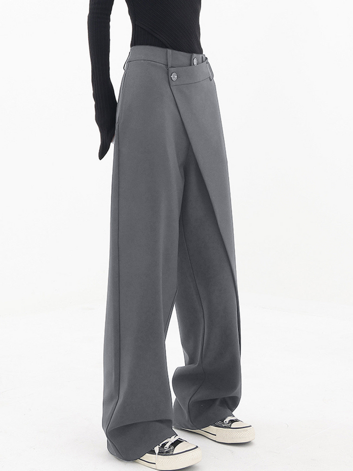 Avery - Wide Leg Asymmetric Trousers