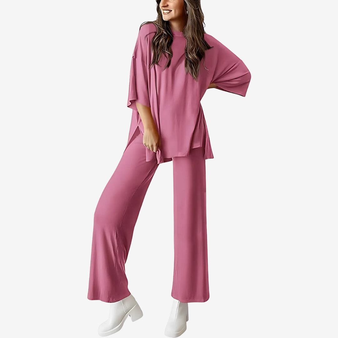 Nellie – Soft & Cozy Two-Piece Loungewear Set