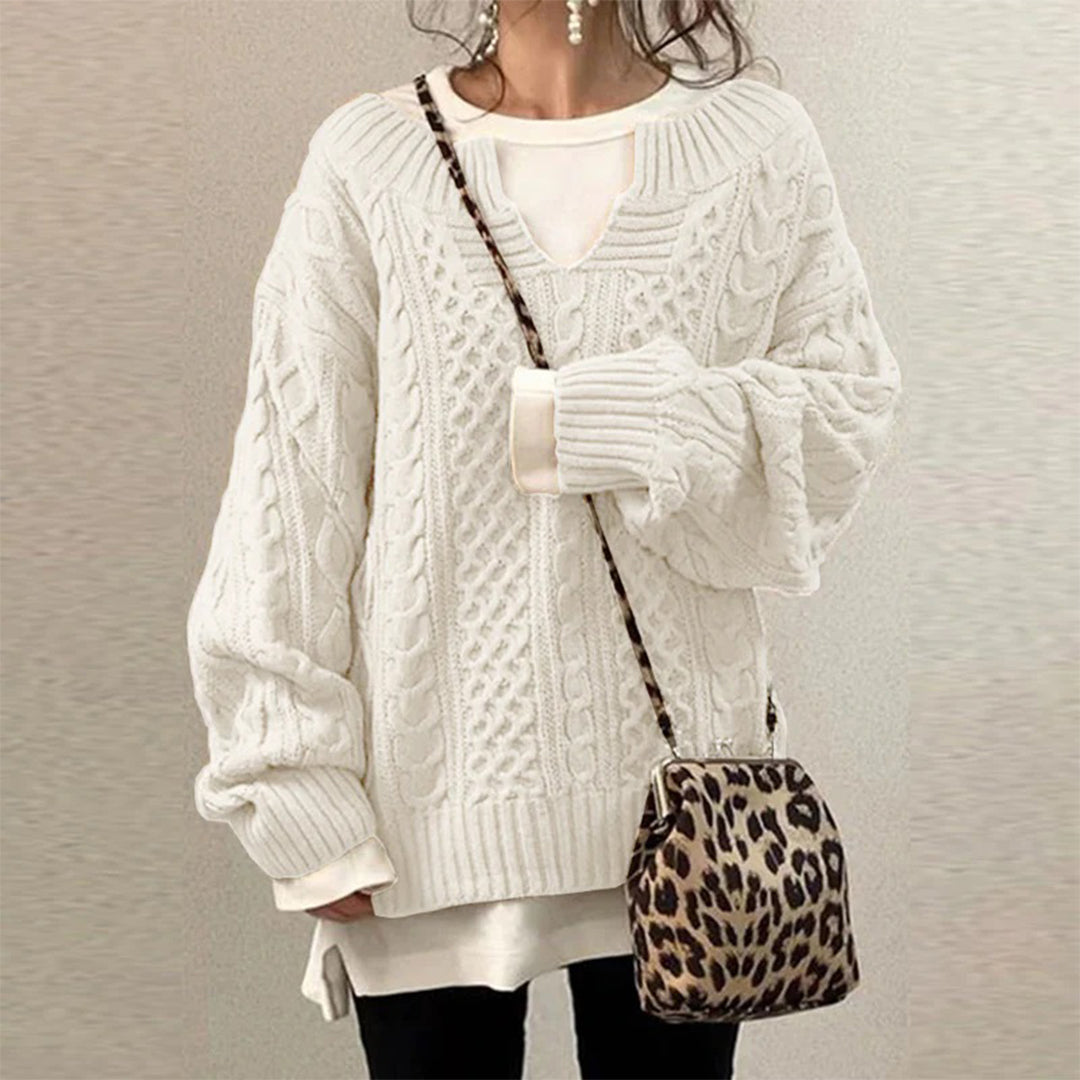 Maddie™ - Chic Oversized Knit Sweater