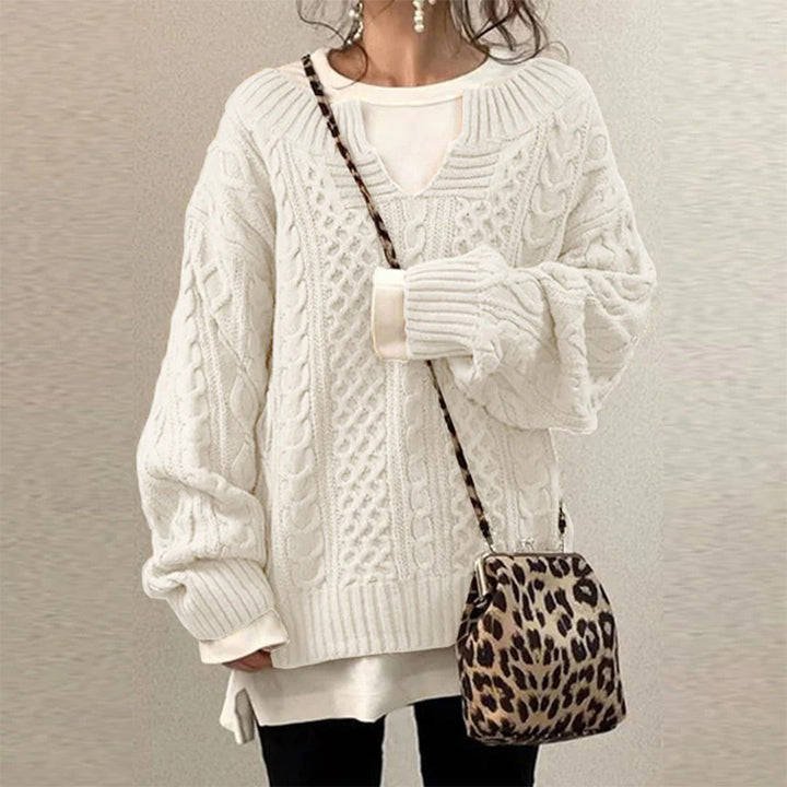 Maddie™ - Chic Oversized Knit Sweater