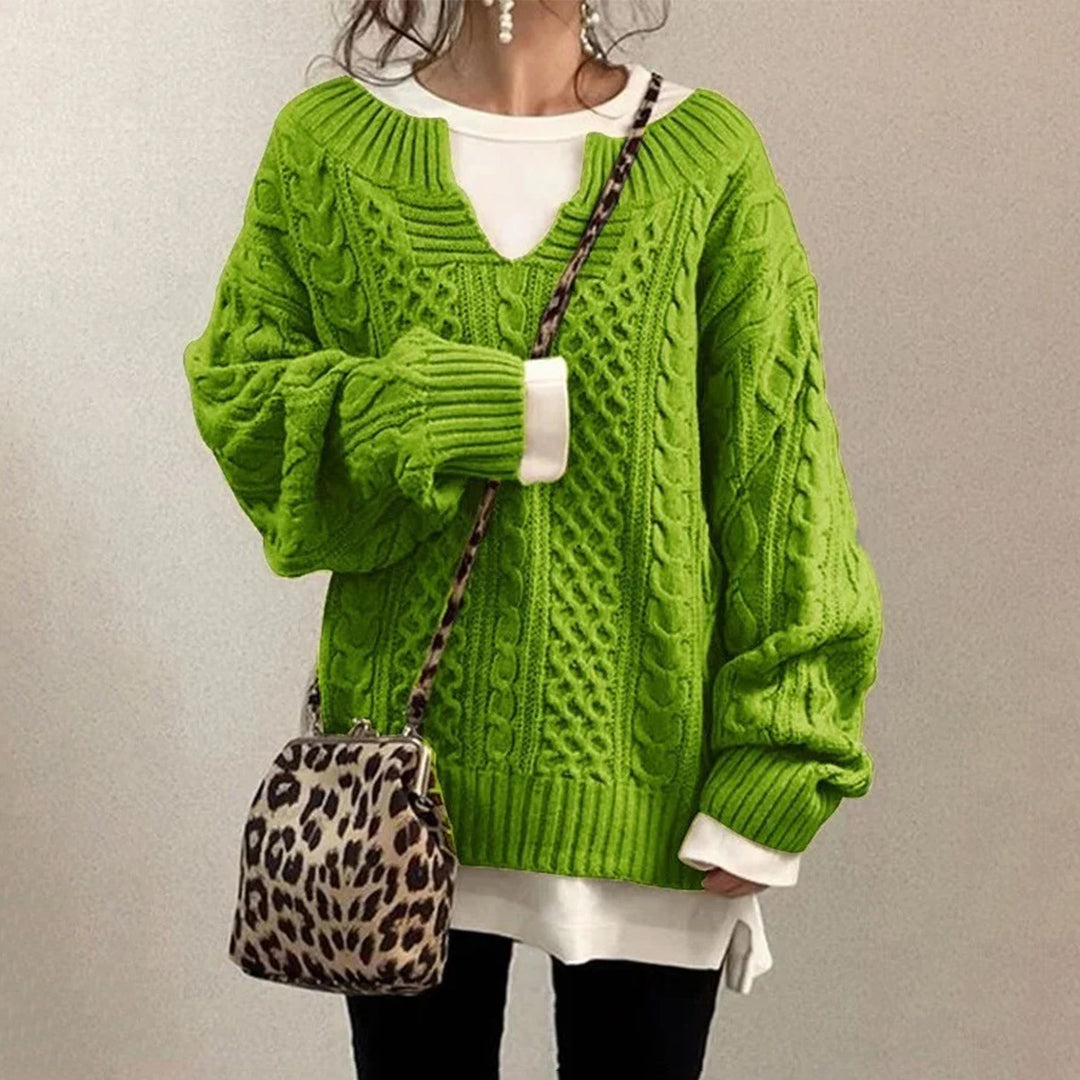 Maddie™ - Chic Oversized Knit Sweater