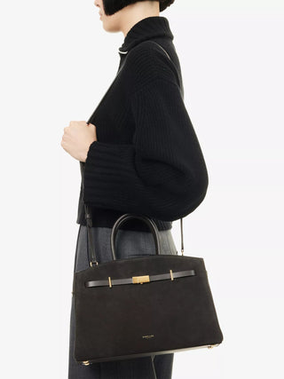 Stylish Midi Leather Handbag