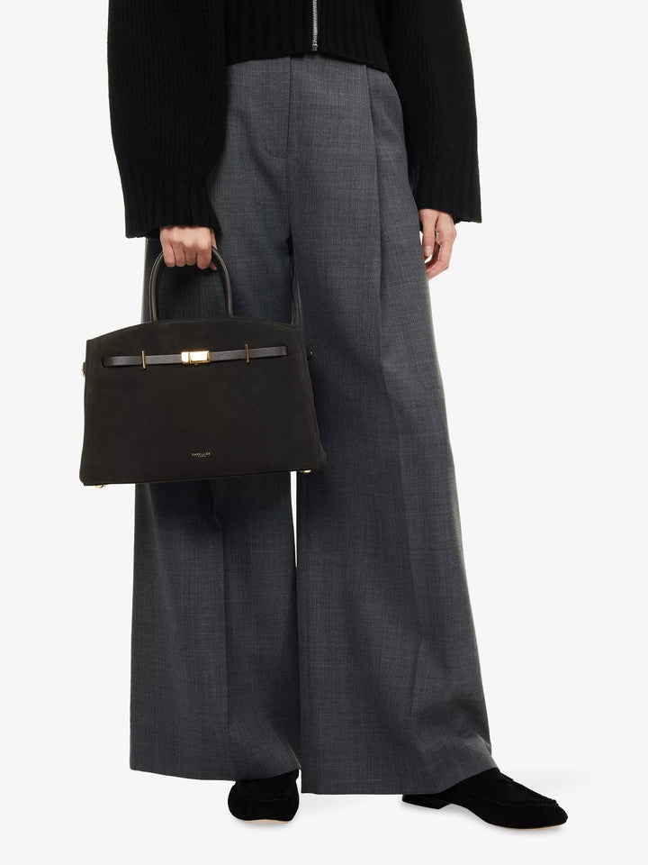 Stylish Midi Leather Handbag