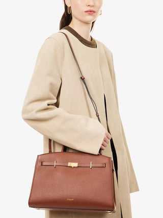 Stylish Midi Leather Handbag