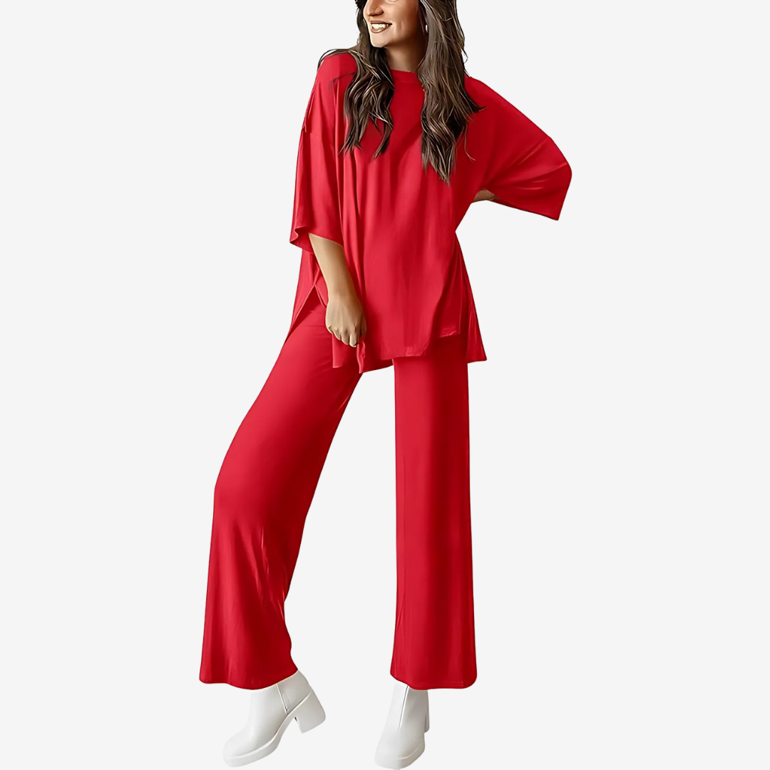 Nellie – Soft & Cozy Two-Piece Loungewear Set