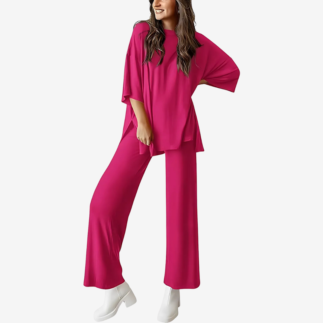 Nellie – Soft & Cozy Two-Piece Loungewear Set