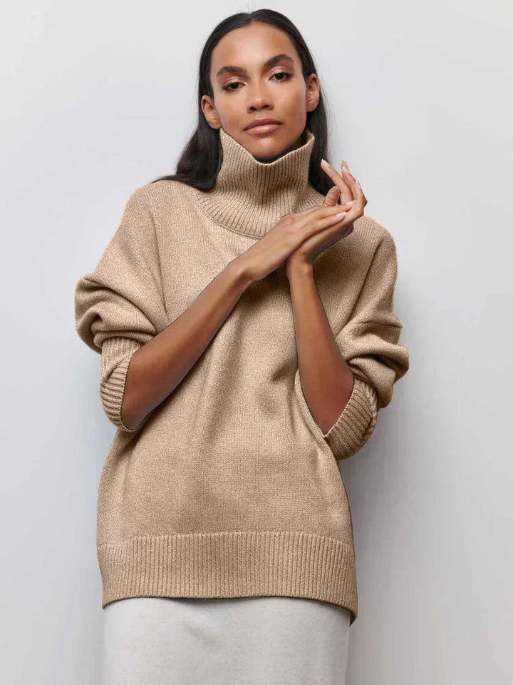 Eva™ - Luxe Turtleneck Sweater